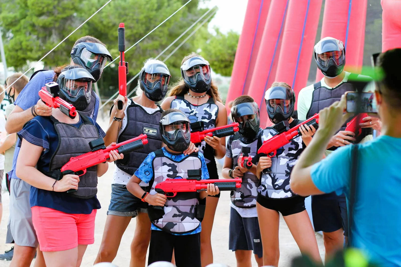 Paintball faible impact : la formule douce pour les enfants et les débutants